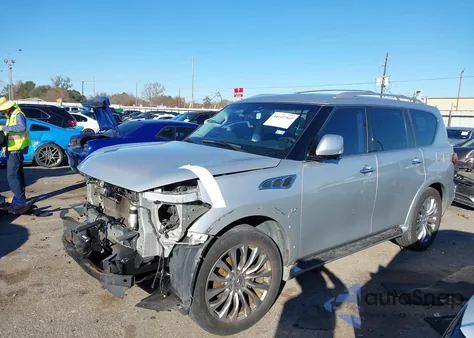 2017 Infiniti Qx80 from USA, damaged, VIN JN8AZ2NF1H9647232
